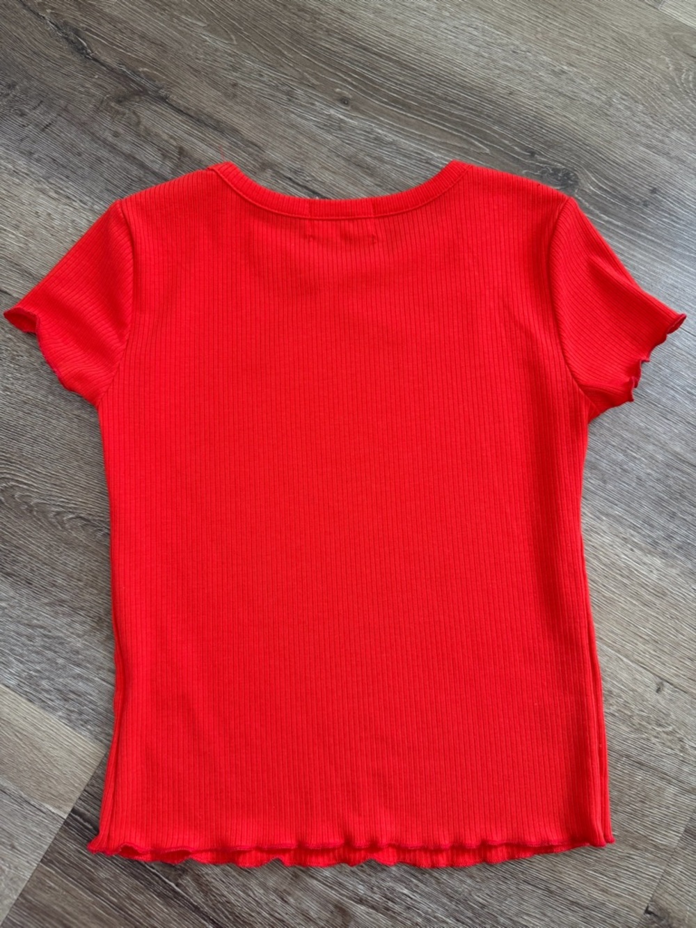 Altar'd State Ribbed Baby Tee - Picture 4 of 4